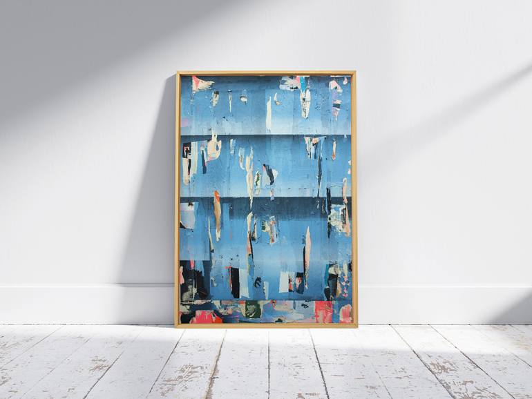 Original Abstract Expressionism Abstract Mixed Media by Angus Vasili