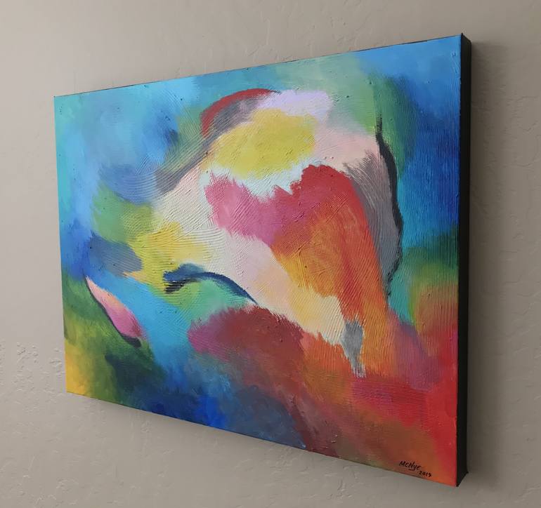 Original Abstract Painting by Mitch Nye