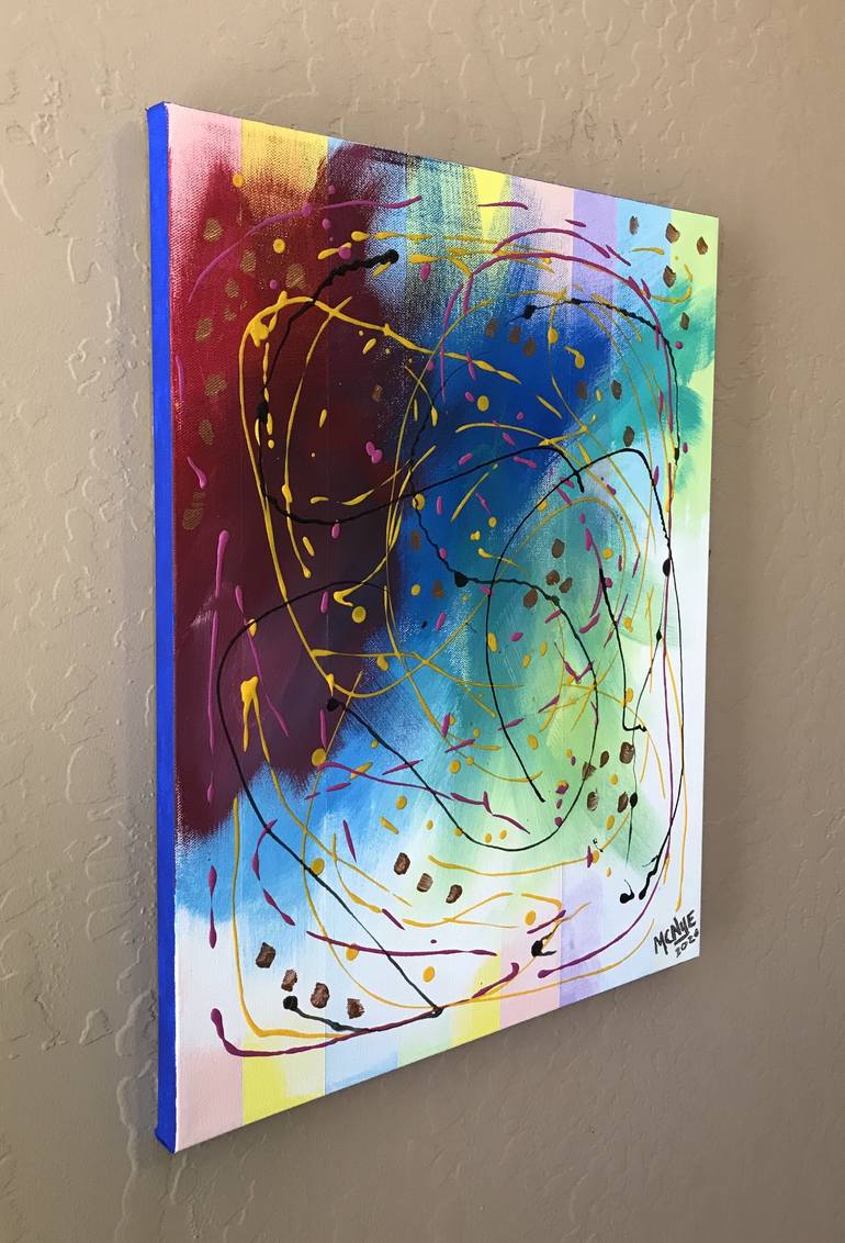 Original Modern Abstract Painting by Mitch Nye