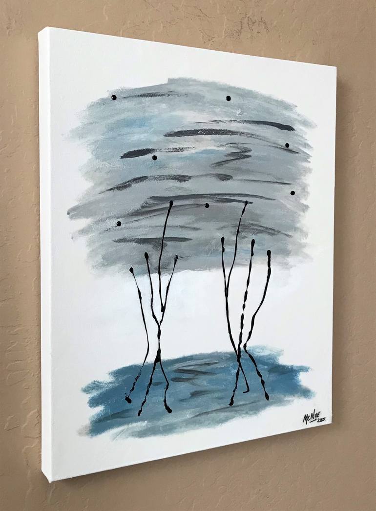 Original Minimalism Abstract Painting by Mitch Nye