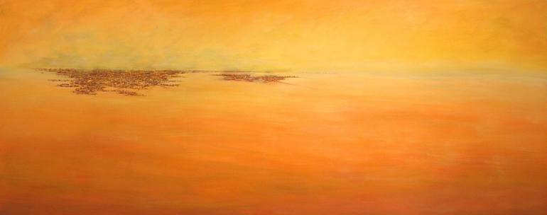 Original Abstract Landscape Painting by Marianne Faguy