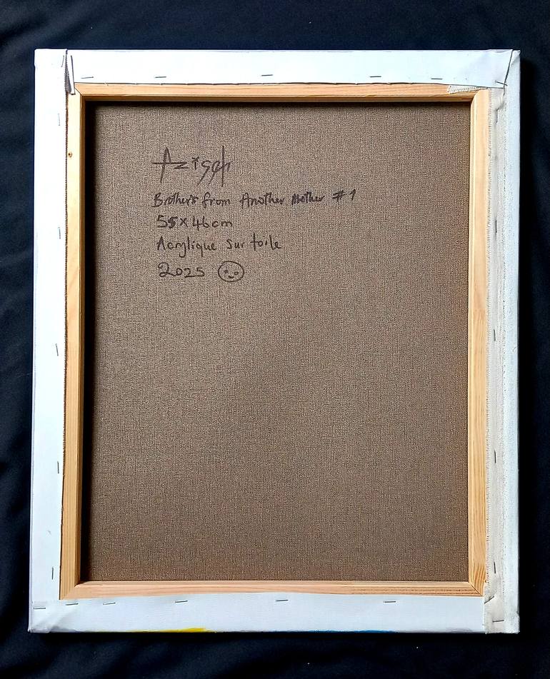 Original Conceptual Children Painting by Aziseh Emmanuel