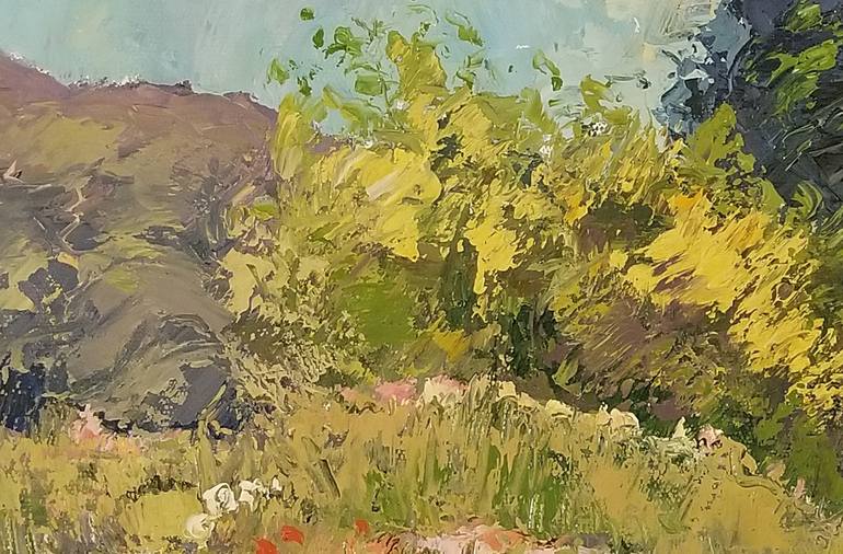 Original Impressionism Landscape Painting by Ara-Hrachya Hakobyan