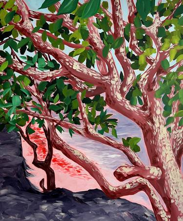 Saatchi Art Artist vanessa van meerhaeghe; Paintings, “The tree” #art