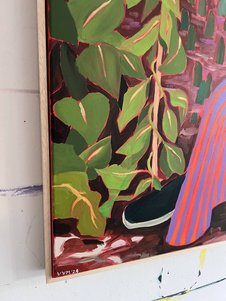 Original Contemporary Women Painting by Vanessa Van Meerhaeghe