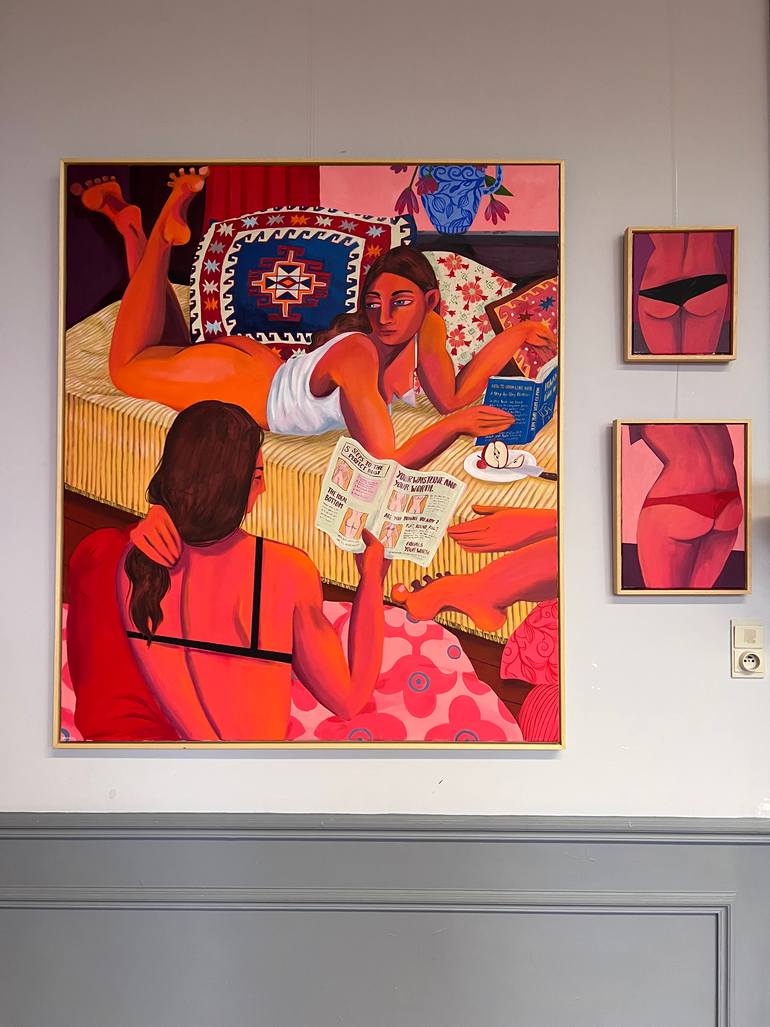 Original Contemporary Body Painting by Vanessa Van Meerhaeghe