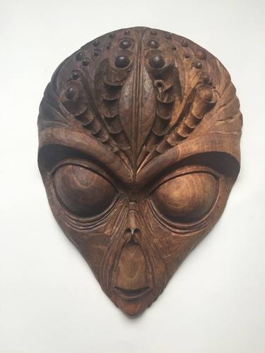 Abstract Woodcarving , Handmade thumb