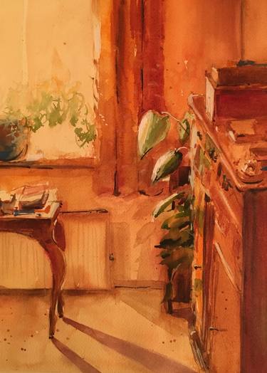Print of Home Paintings by Olga Korneeva