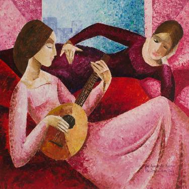 Print of Music Paintings by Joseandres Diaz