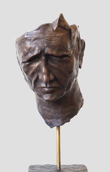 Original Fine Art Portrait Sculpture by VINCENZO MURATORE