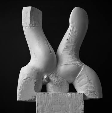 Original Abstract Nude Sculpture by Vangelis Ilias