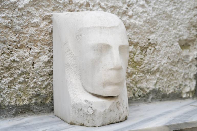 Original Abstract Portrait Sculpture by Vangelis Ilias