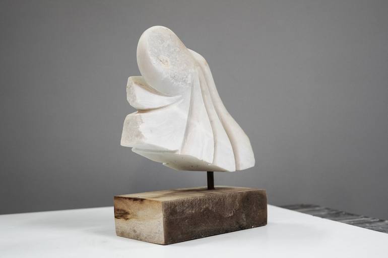 Original Abstract Sailboat Sculpture by Vangelis Ilias