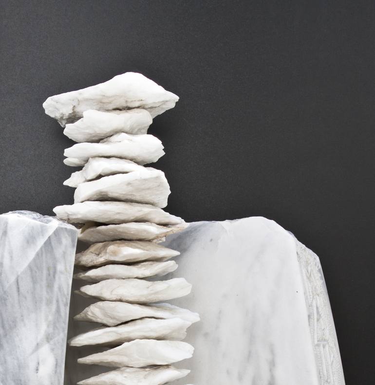 Original Abstract Expressionism Abstract Sculpture by Vangelis Ilias