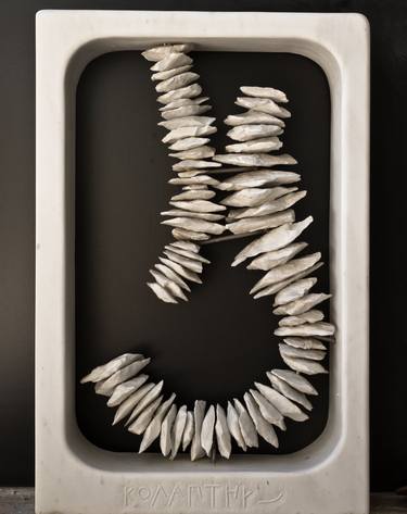 Original Minimalism Abstract Sculpture by Vangelis Ilias