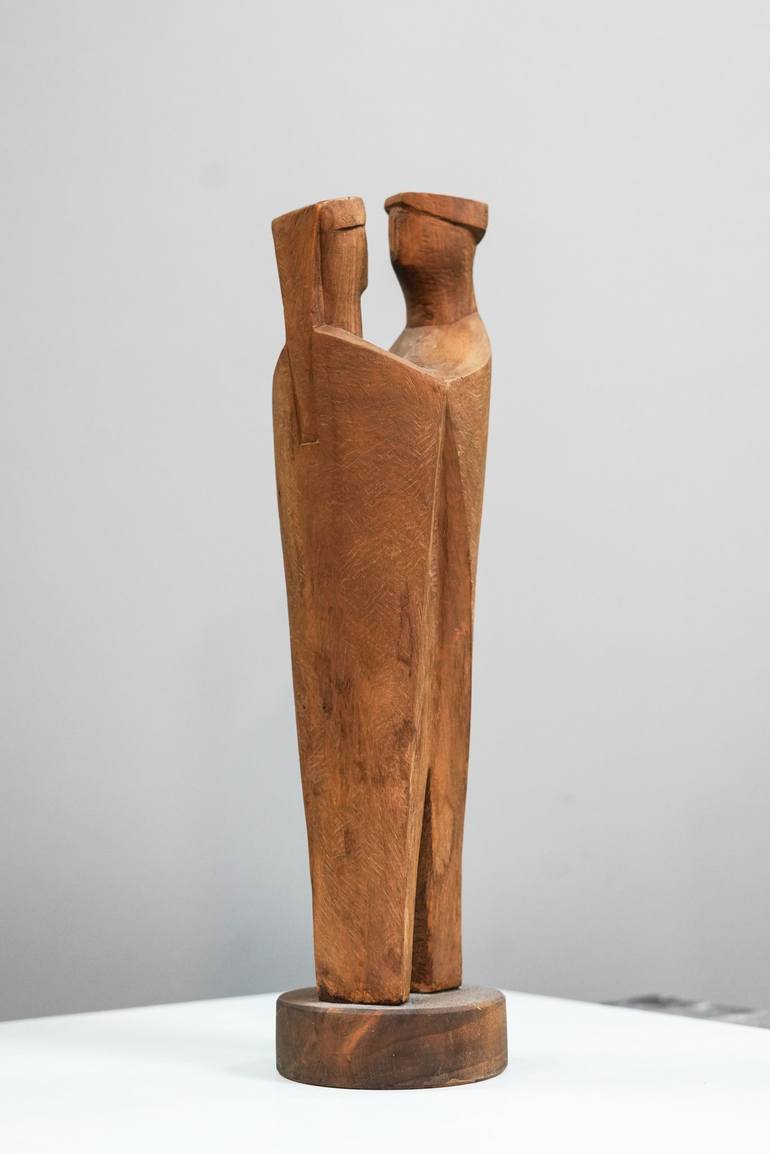 Original Abstract Love Sculpture by Vangelis Ilias