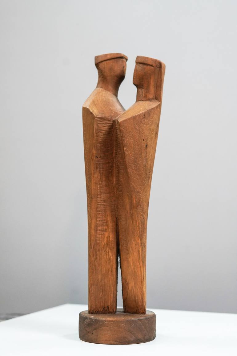 Original Abstract Love Sculpture by Vangelis Ilias
