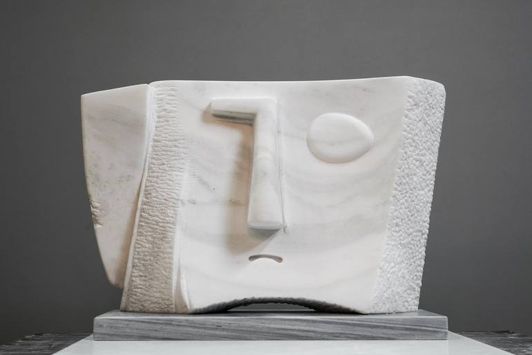 Original Surrealism People Sculpture by Vangelis Ilias
