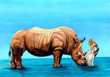 Print of Illustration Animal Paintings by Stamatis Anagnostou