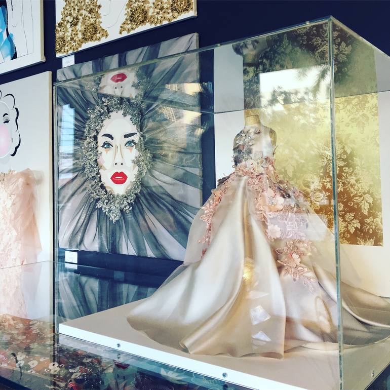 Original Conceptual Fashion Sculpture by Maria Camila Rodriguez
