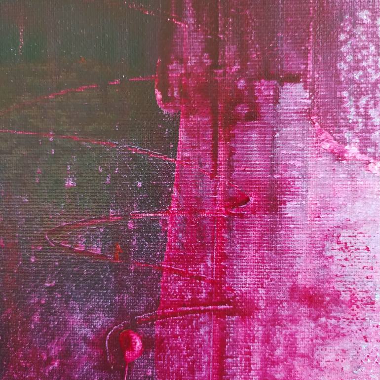 Original Abstract Expressionism Abstract Painting by Trudy Boos