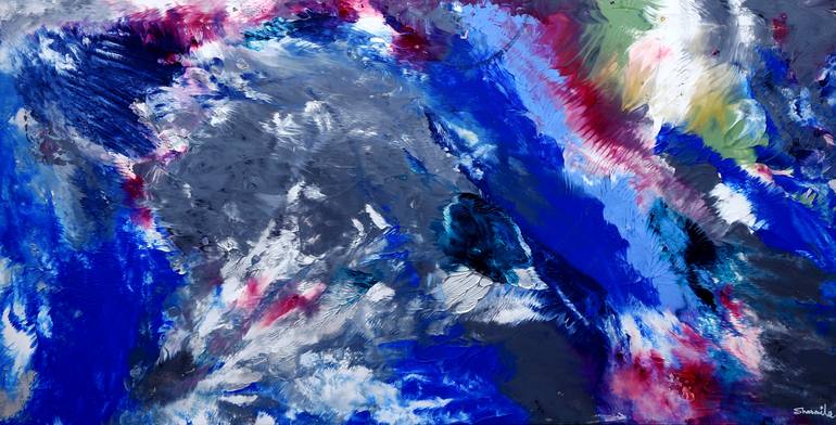 Original Abstract Nature Painting by Sharmila Thapar