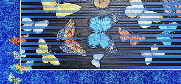 Original Fine Art Nature Mixed Media by Suzann Kaltbaum