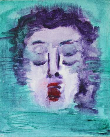 Original Expressionism Women Paintings by Jana Hatalova