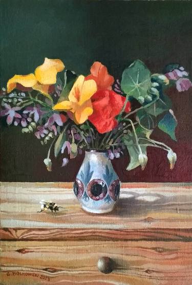 STILL LIFE WITH BUMBLEBEE thumb