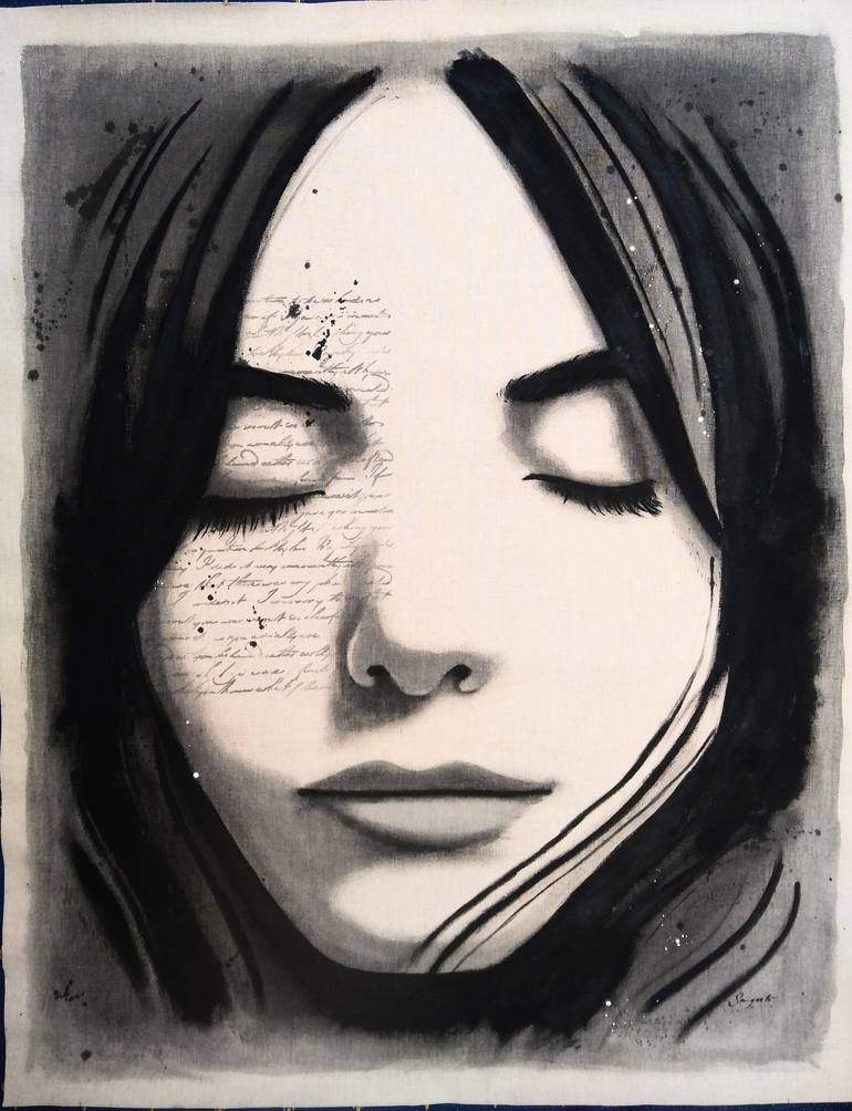 Original Figurative People Painting by Sangeeta Jaiswal