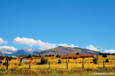 RANCH IN THE MOUNTAINS LAS TRUCHAS NEW MEXICO Extra Large Print thumb