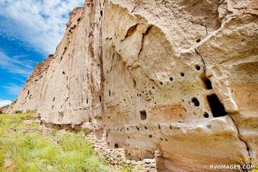 CLIFF DWELLINGS BANDELIER NEW MEXICO Extra Large Signed Print thumb