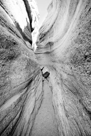 TENT ROCKS NEW MEXICO BLACK AND WHITE Extra Large Signed Print thumb