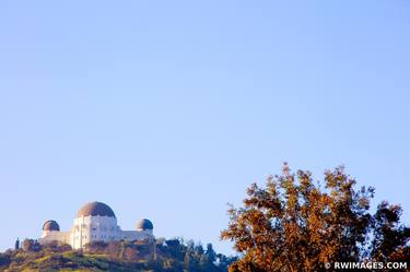 GRIFFITH OBSERVATORY LOS ANGELES Extra Large Signed Print thumb