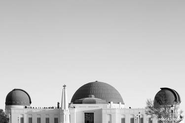 GRIFFITH OBSERVATORY LOS ANGELES Extra Large Signed Print thumb