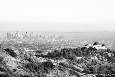 LOS ANGELES CALIFORNIA BLACK AND WHITE Extra Large Signed Print thumb