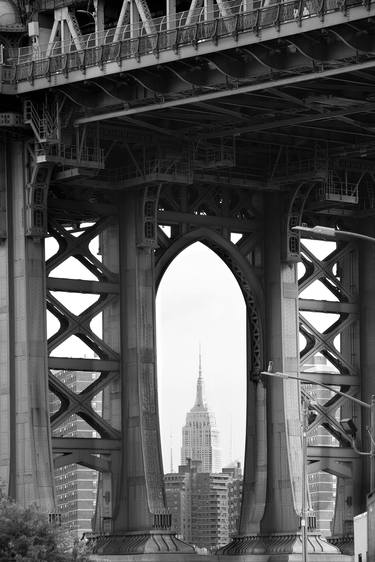 BROOKLYN NEW YORK BLACK AND WHITE Extra Large Signed Print thumb