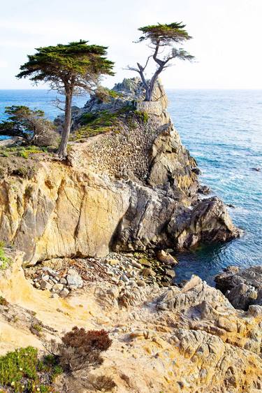 LONE CYPRESS PEBBLE BEACH Extra Large Signed Print thumb