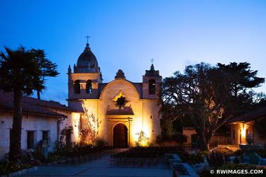 MISSION CARMEL BY THE SEA Extra Large Signed Print thumb