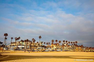 HUNTINGTON BEACH CALIFORNIA Signed Fine Art Print thumb