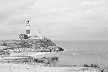 LONG ISLAND NEW YORK LIGHTHOUSE BLACK AND WHITE - Limited Edition 1 of 100 thumb