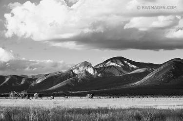 TAOS MOUNTAIN TAOS NEW MEXICO BLACK AND WHITE LANDSCAPE - Limited Edition of 100 thumb