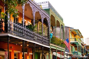 FRENCH QUARTER ARCHITECTURE NEW ORLEANS LOUISIANA - Limited Edition of 55 thumb