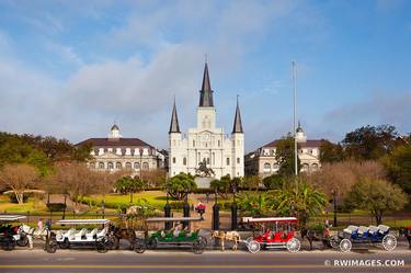 ST. LOUIS CATHEDRAL JACKSON SQUARE FRENCH QUARTER NEW ORLEANS LOUISIANA - Limited Edition of 100 thumb