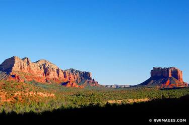 COURTHOUSE BUTTE FROM CATHEDRAL ROCK TRAIL SEDONA ARIZONA - Limited Edition of 55 thumb