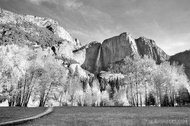 YOSEMITE FALLS YOSEMITE VALLEY CALIFORNIA BLACK AND WHITE - Limited Edition of 55 thumb