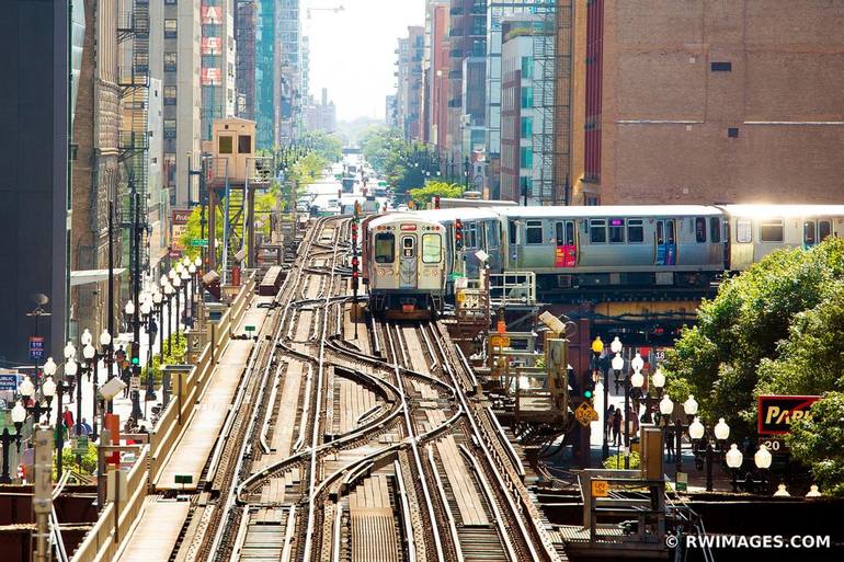 EL TRAIN CHICAGO ILLINOIS - Limited Edition of 55 Photography by Robert ...