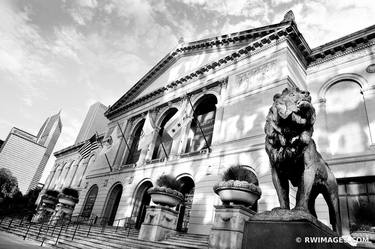 ART INSTITUTE CHICAGO ILLINOIS BLACK AND WHITE - Limited Edition of 55 thumb