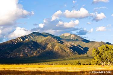 TAOS MOUNTAIN TAOS NEW MEXICO LANDSCAPE - Limited Edition of 55 thumb