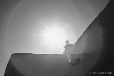 SAN JOSE DE GRACIA DE LAS TRAMPAS MISSION CHURCH NEW MEXICO BLACK AND WHITE - Limited Edition of 55 thumb